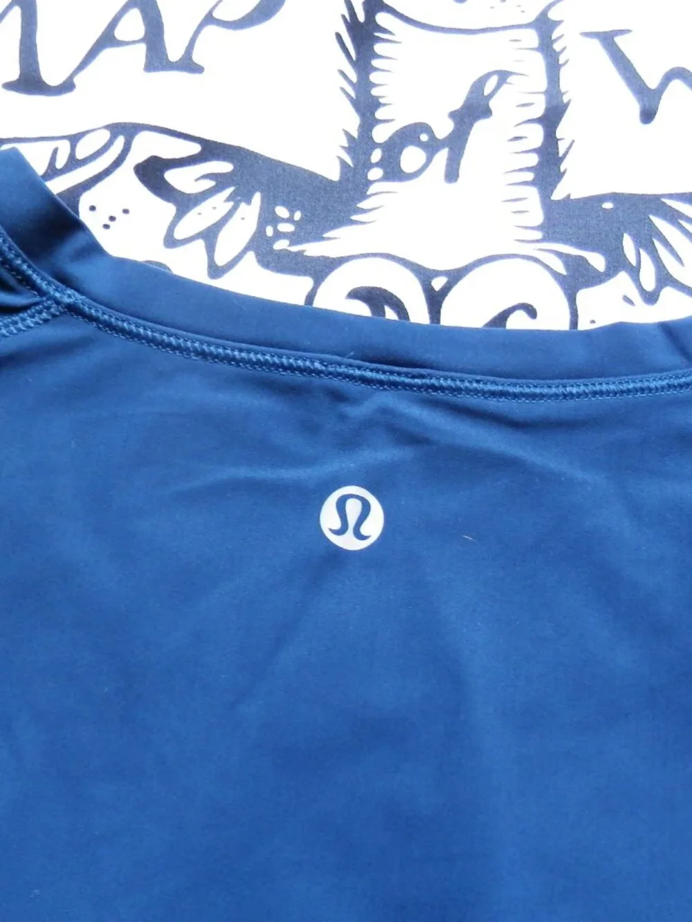 Lululemon Quick Pace Long Sleeve Split Back Athletic Top